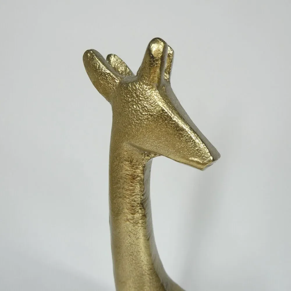 Brass Giraffe Figurine 9
